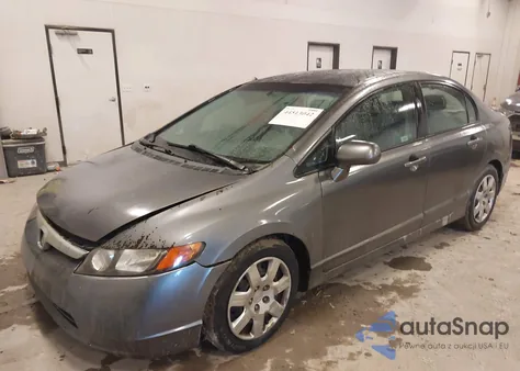 2009 Honda Civic Lx из США, поврежденный, VIN 19XFA16549E049982
